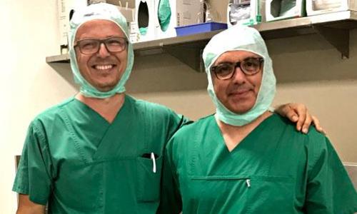 Prof Dr. Med Robert Hube and Dr. Med. George Goudelis SANA CLINIC MUNCHEN GERMANY